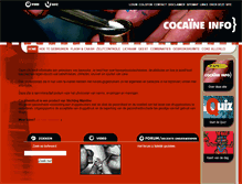 Tablet Screenshot of cocaineinfo.nl
